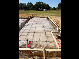 Radiant System Barndominium